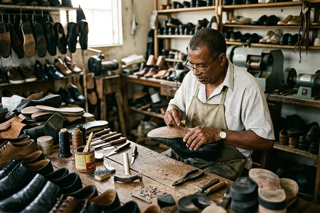 Reforma de sapatos sociais em Simões Filho