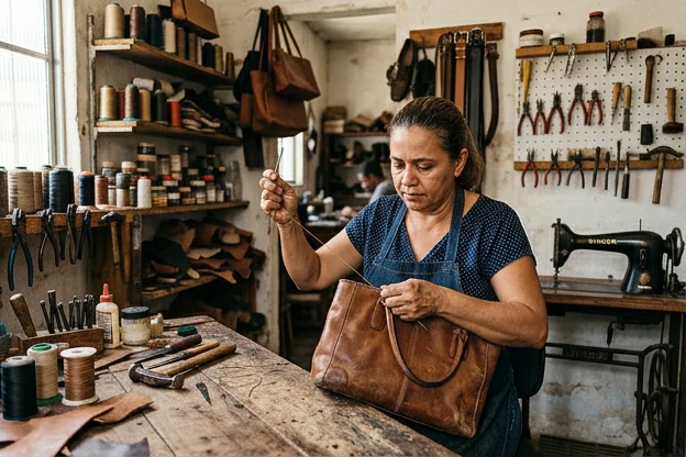 Reforma de bolsas de couro em Simões Filho